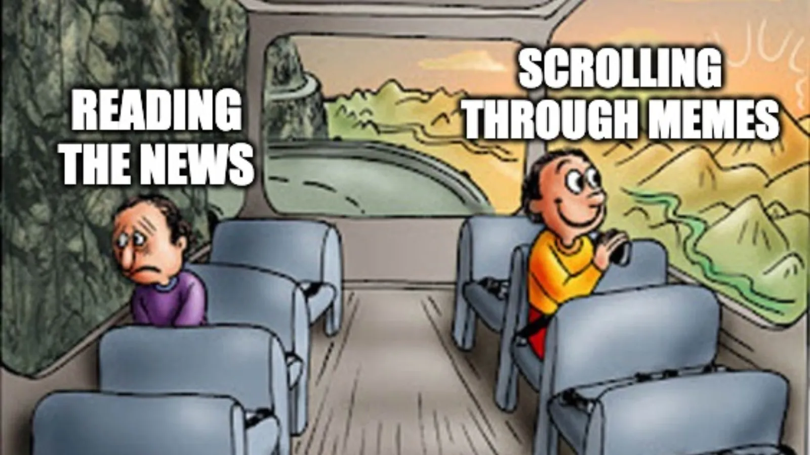 Tbh, if you scroll through the memes, you know almost the same