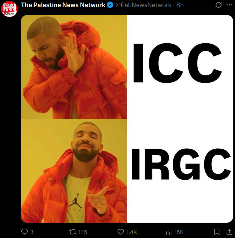 Justice rains from above