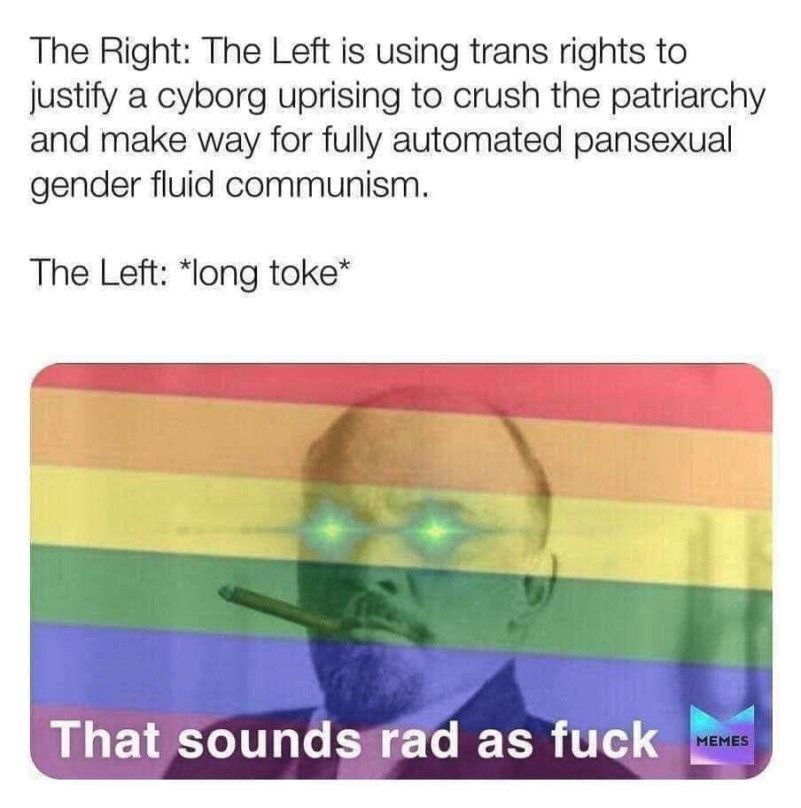 the delusions of the right are sometimes inspiring