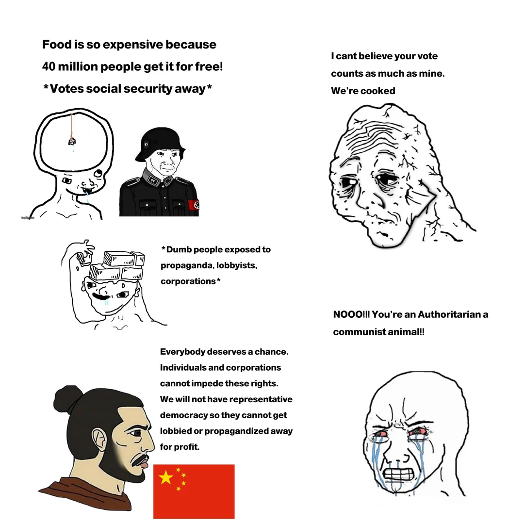 Those damn AuTHOrItArIaNs!