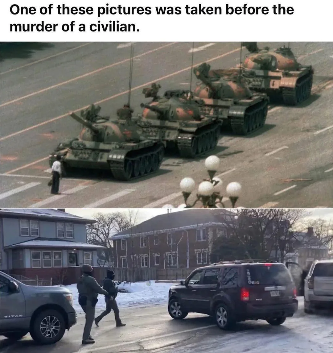 And the other is an image of some tanks