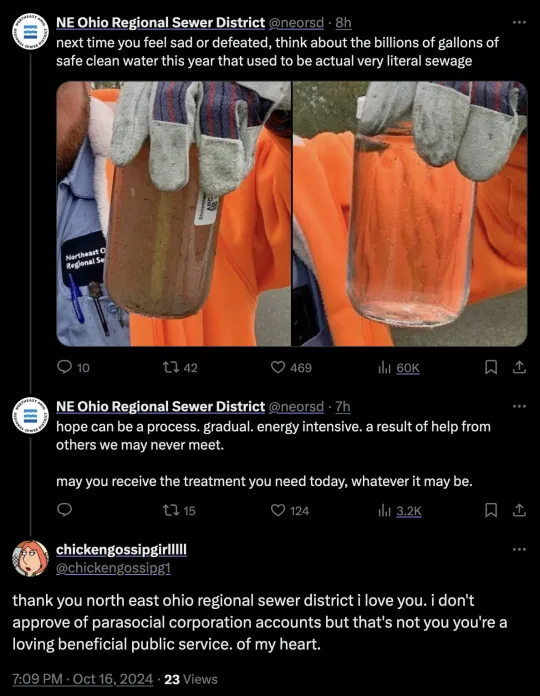 Thank you North East Ohio Regional Sewer District