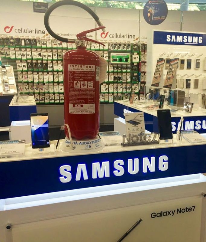 Samsung Galaxy Extinguisher