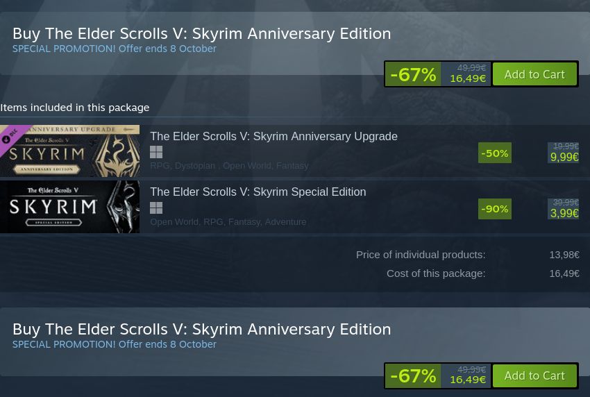 Excuuuuuuuse me, Princess! -- Even the prices are buggy on Skyrim