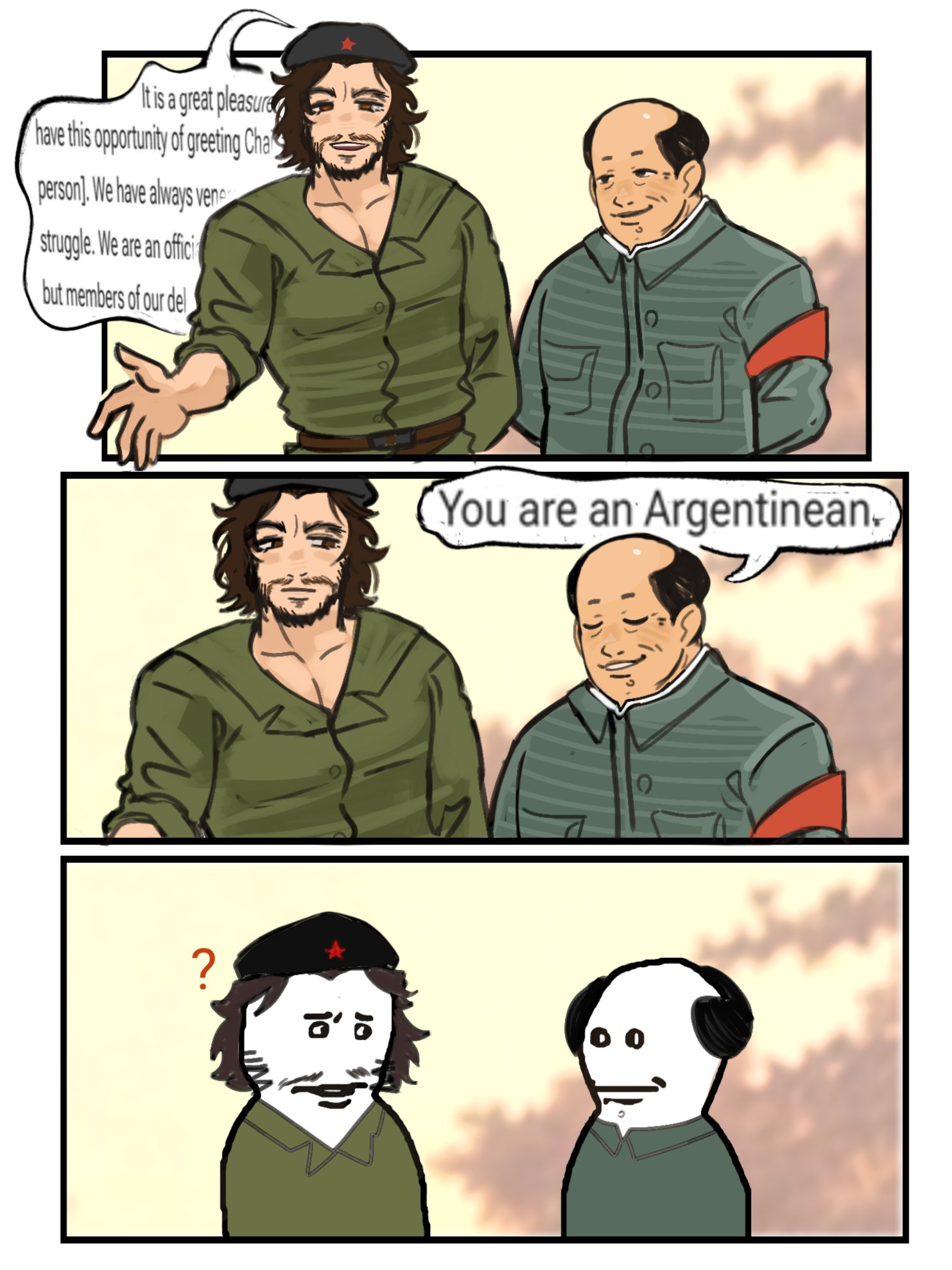 Argentines have to earn their way out of being cringe