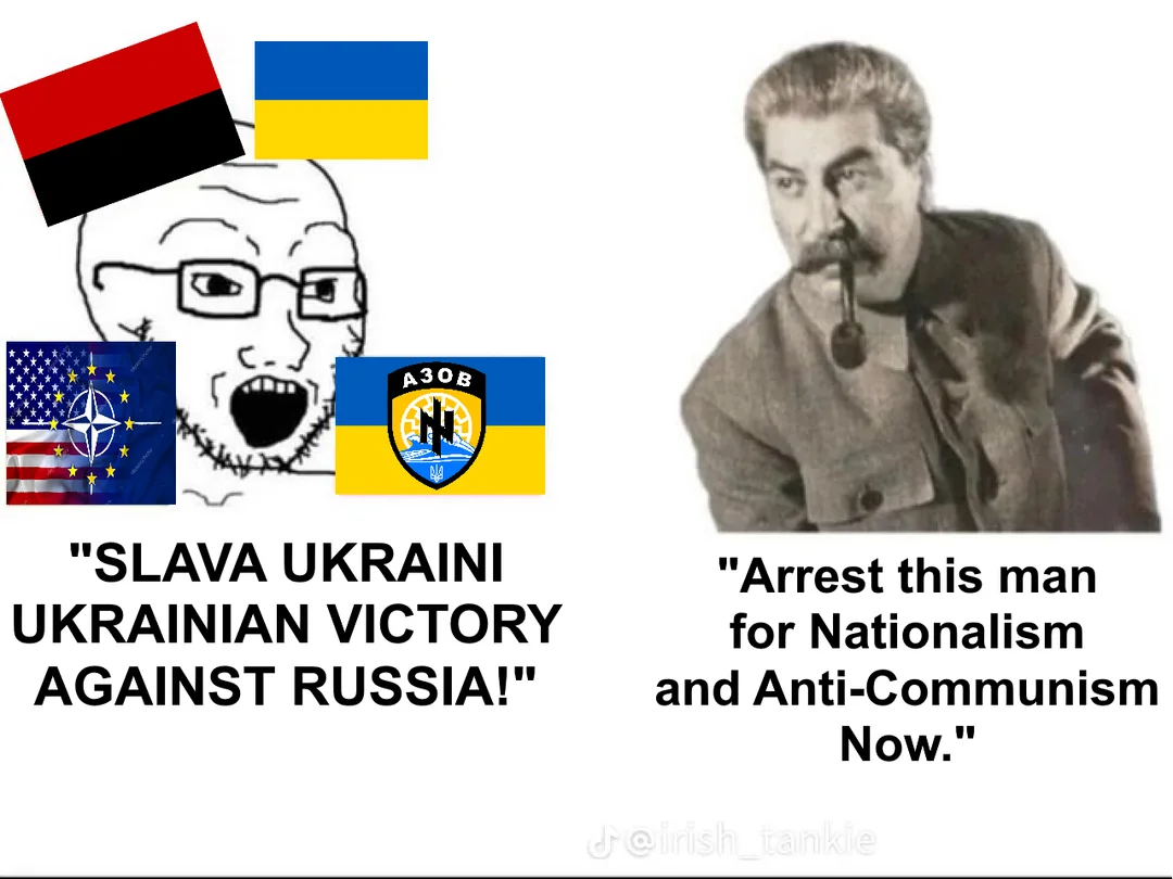 If only he were with us today to deal with the Ukrainian Nazis 😔