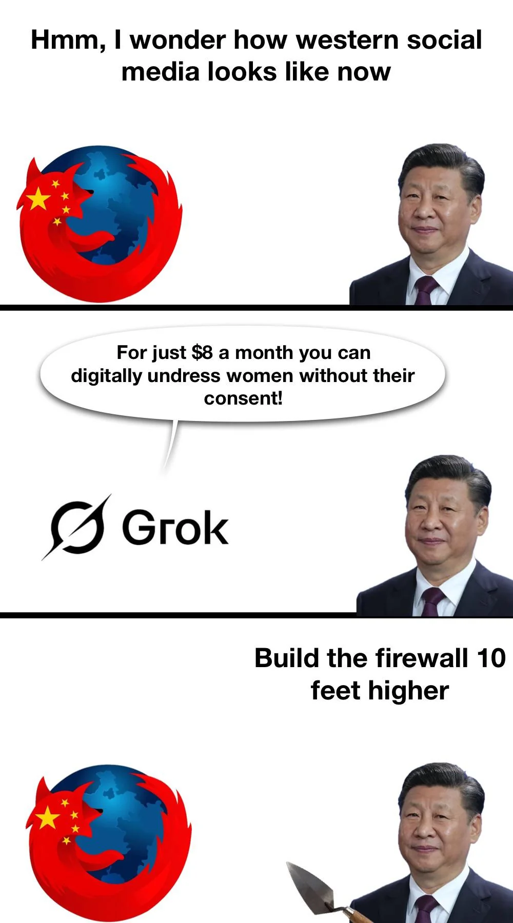 Lemmy libs: "BuT ThAtS CeNSorShiP" No, it protection 😁