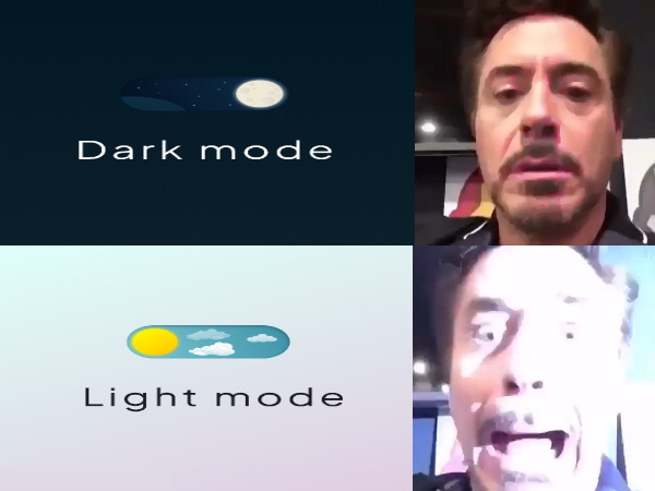 Dark Mode vs. Light Mode