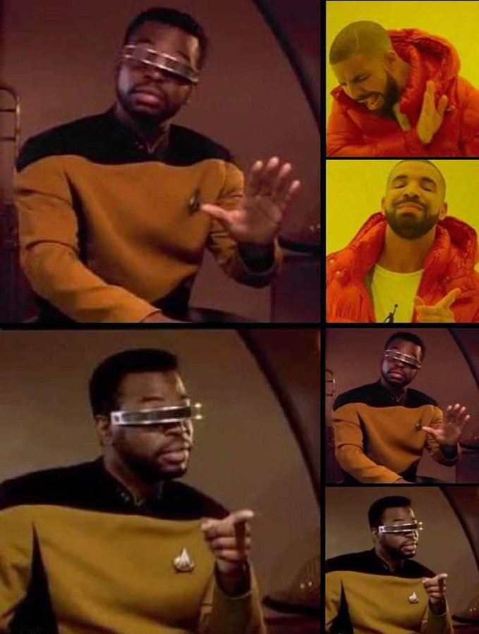 I implore you to stop using the drake meme template