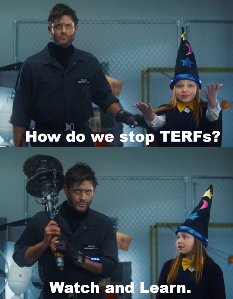 how to stop TERFs
