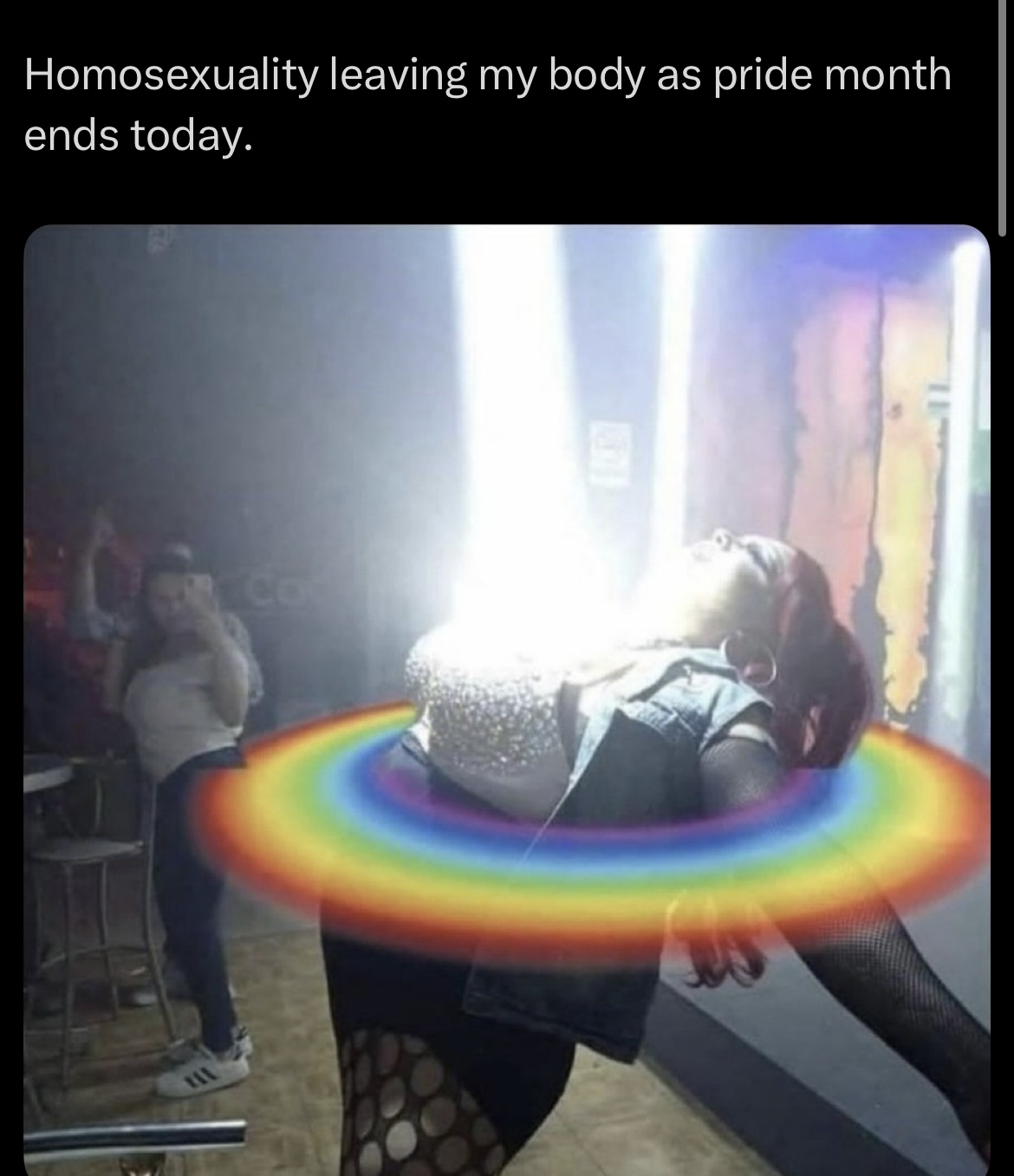 fucked up I can't be gay anymore
