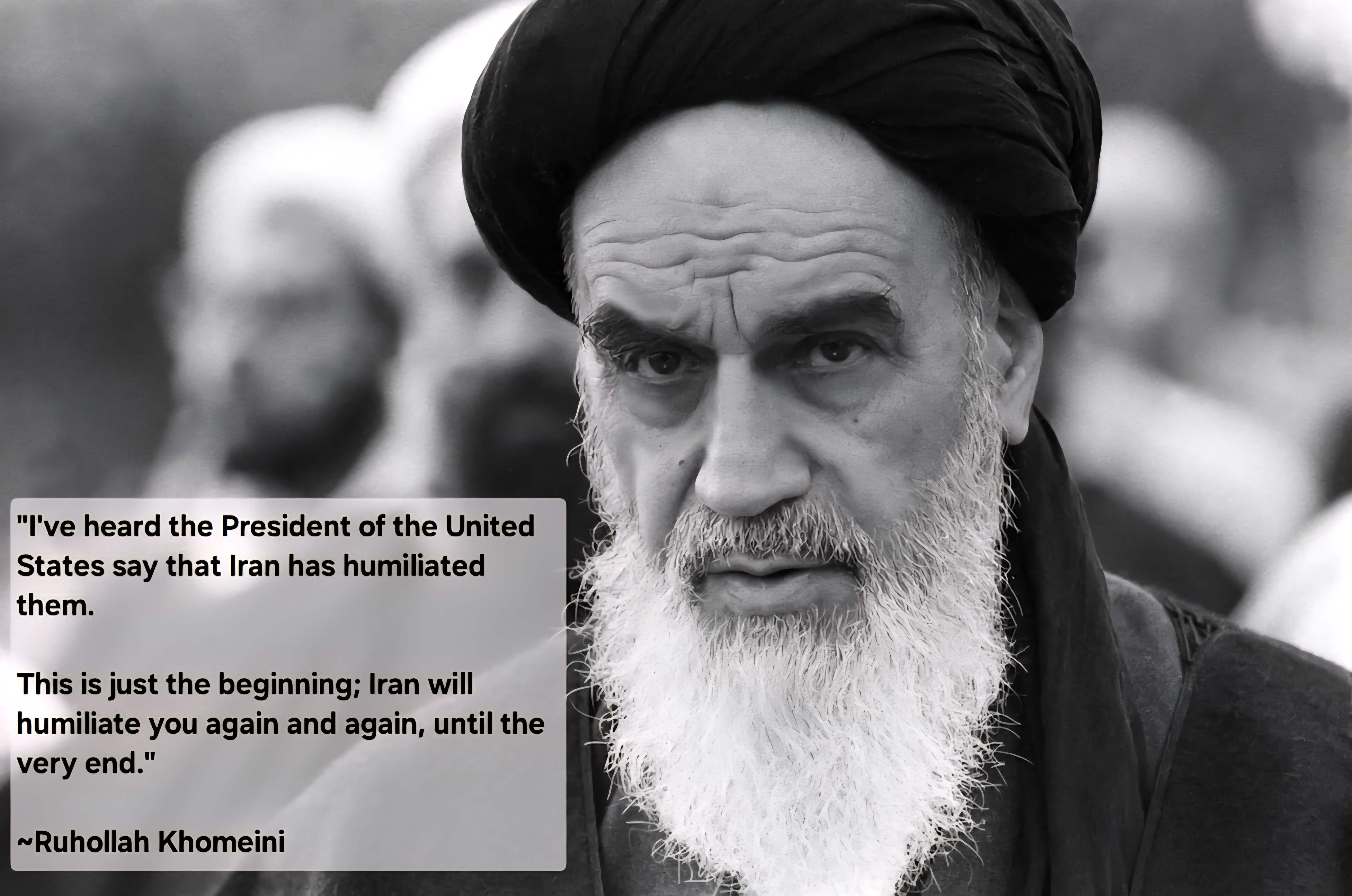 43 years ago: "This is Just the Beginning; Iran will Humiliate [America] Again and Again"