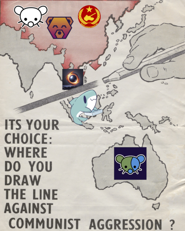 196 is taking it's stand against evil tankie communist aggression /s