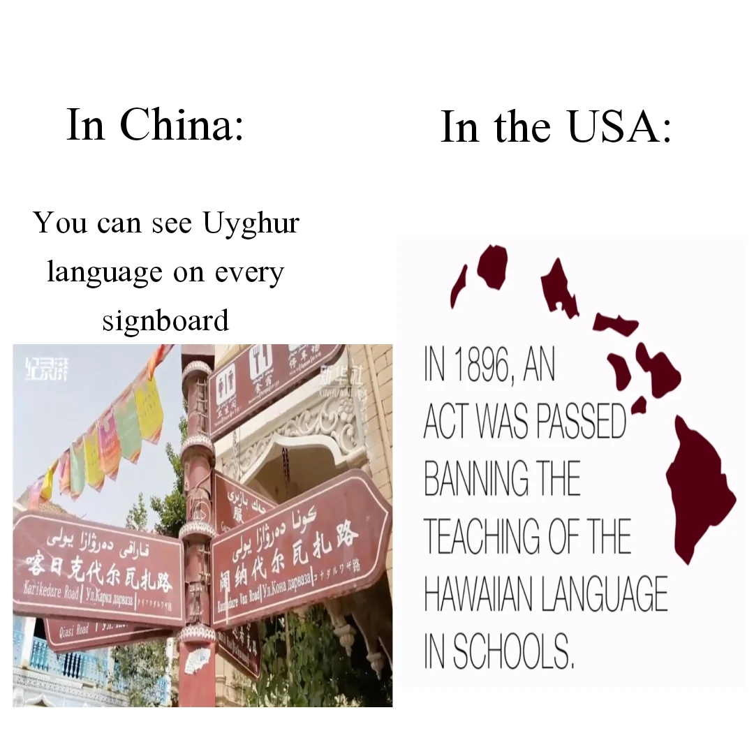 libs: UyGHur GenOOciidesss!, meanwhile: