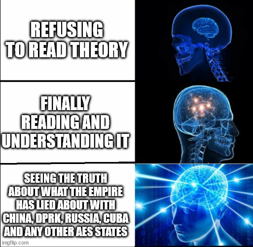 The rare lib to commie pathway, undertaken by few