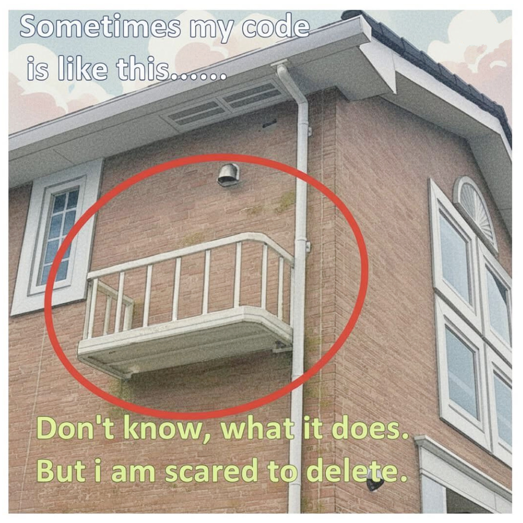 Sometimes my code is like this....