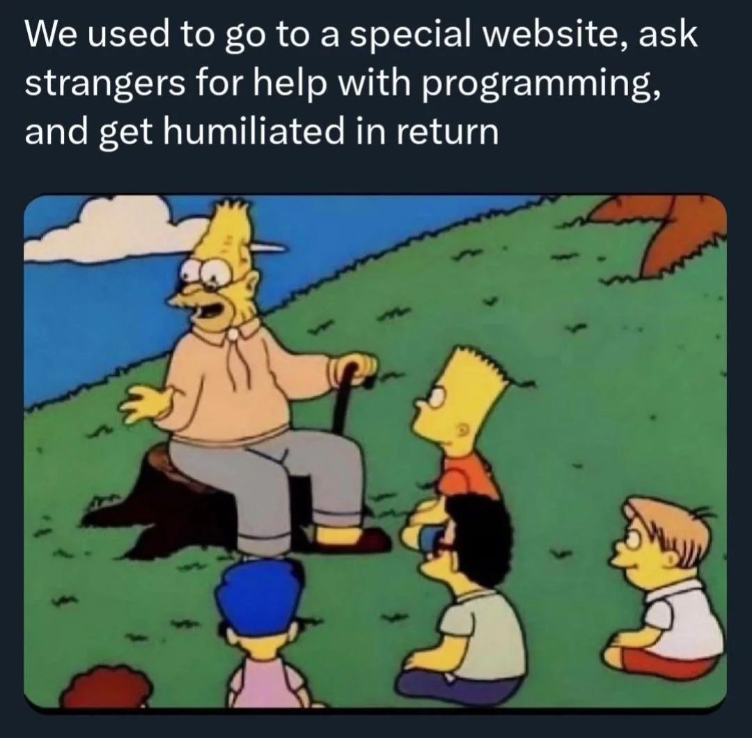 The good old days