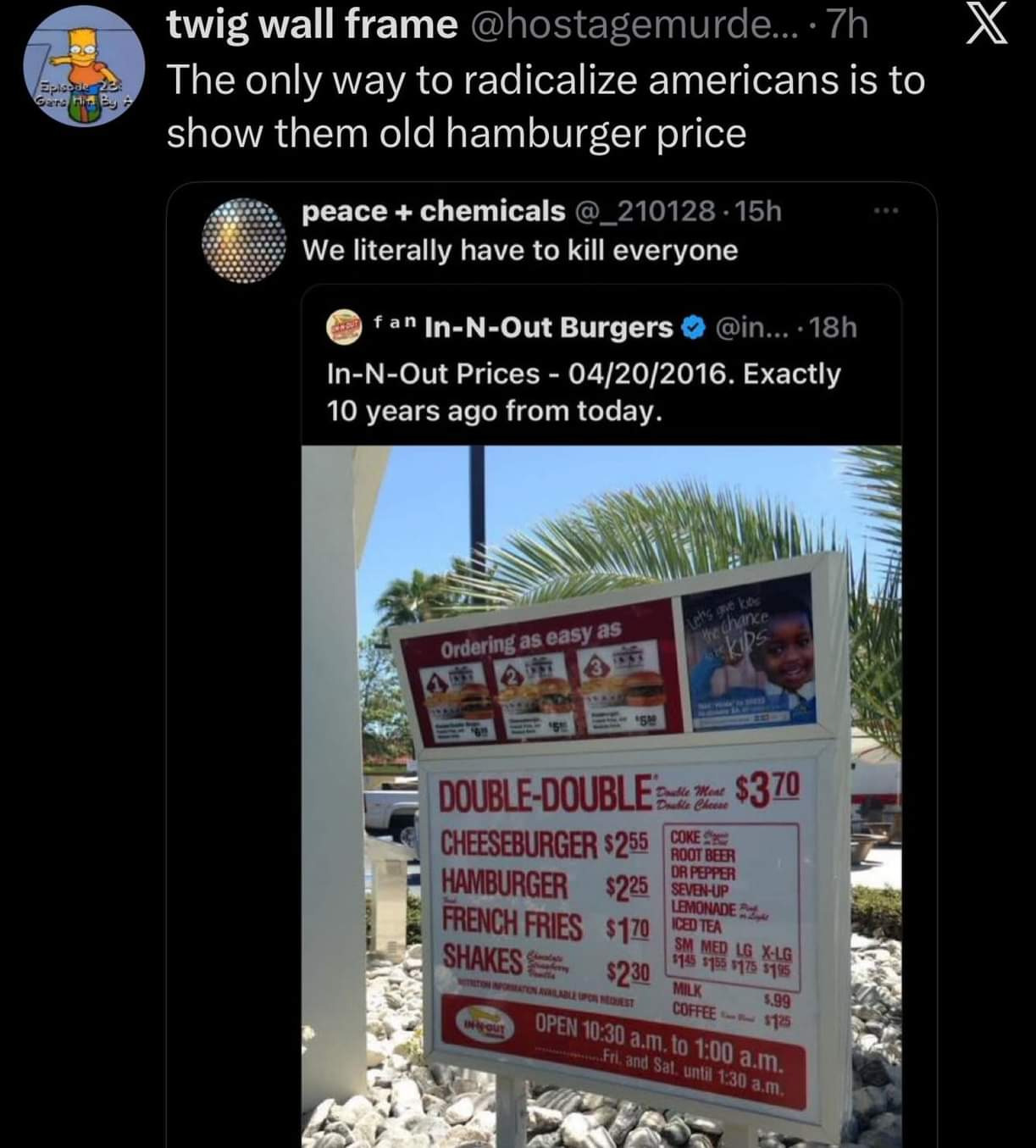 not beating the burgerland allegations