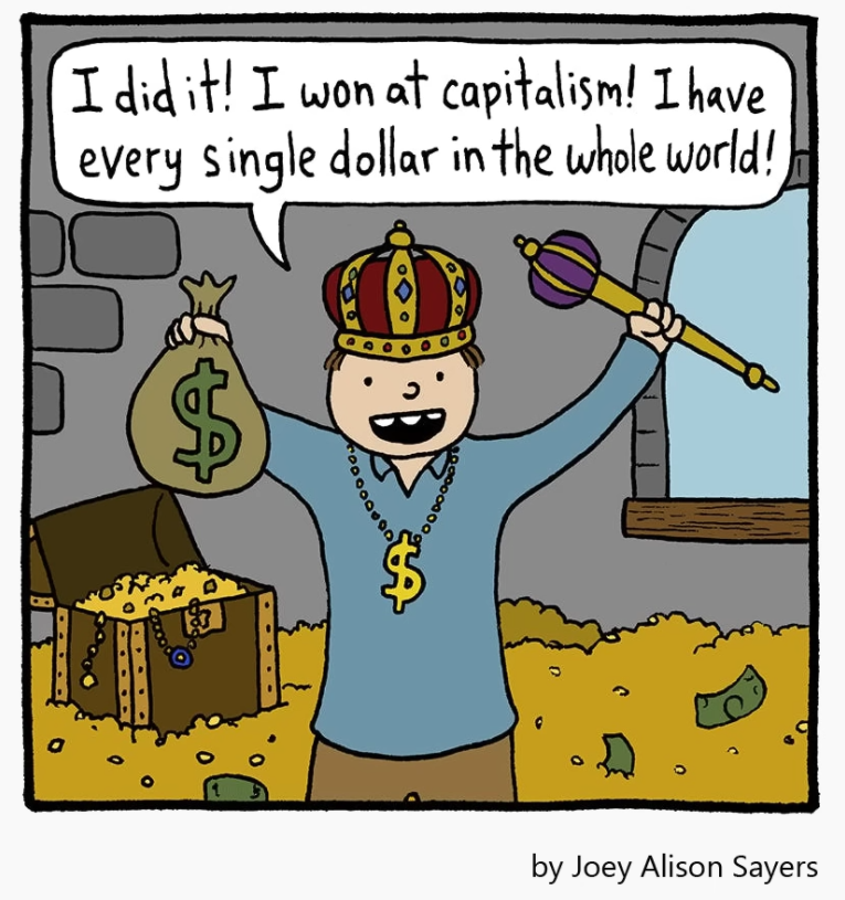 capitalism is literally cookie clicker