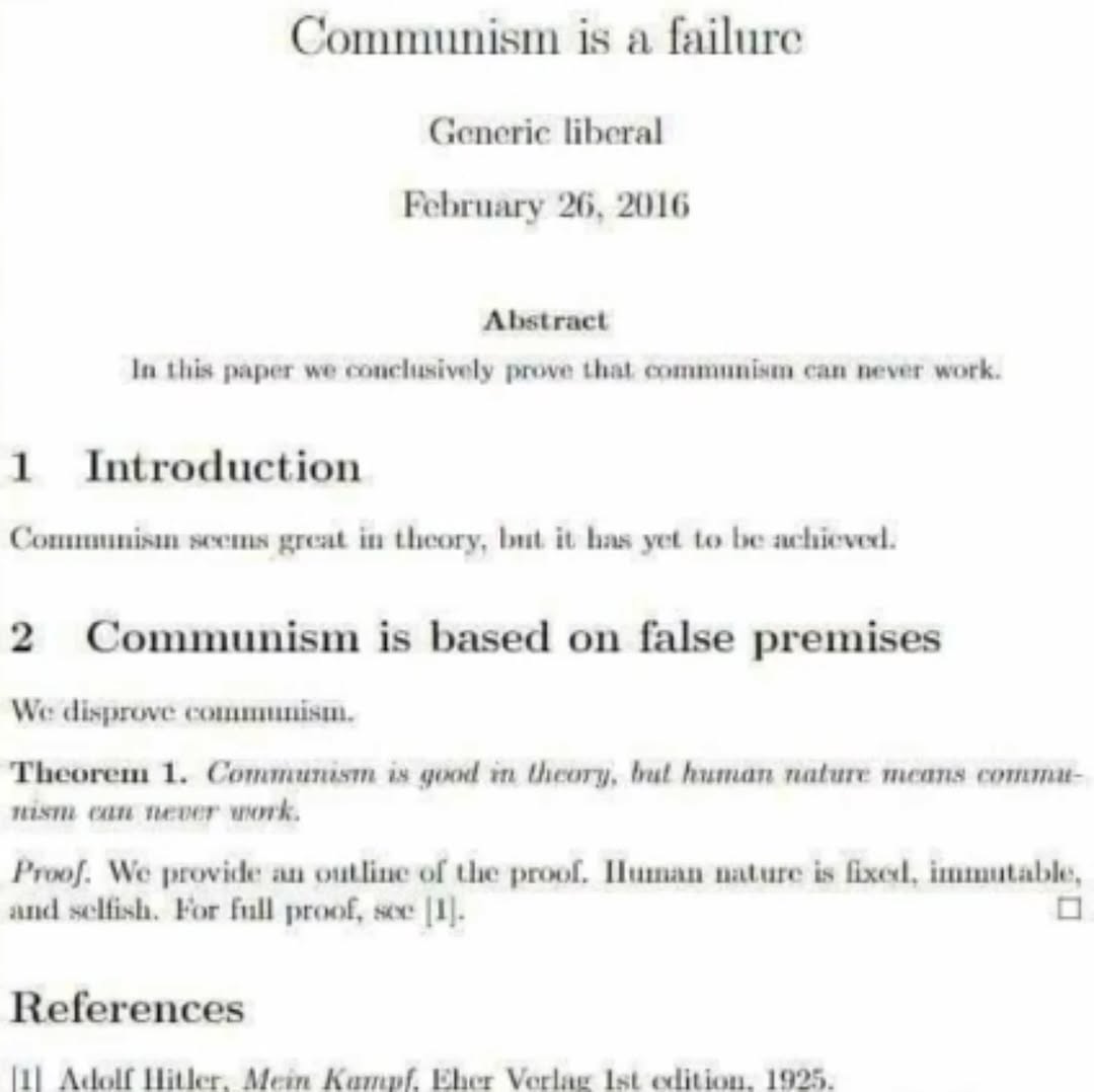 my argument is foolproof