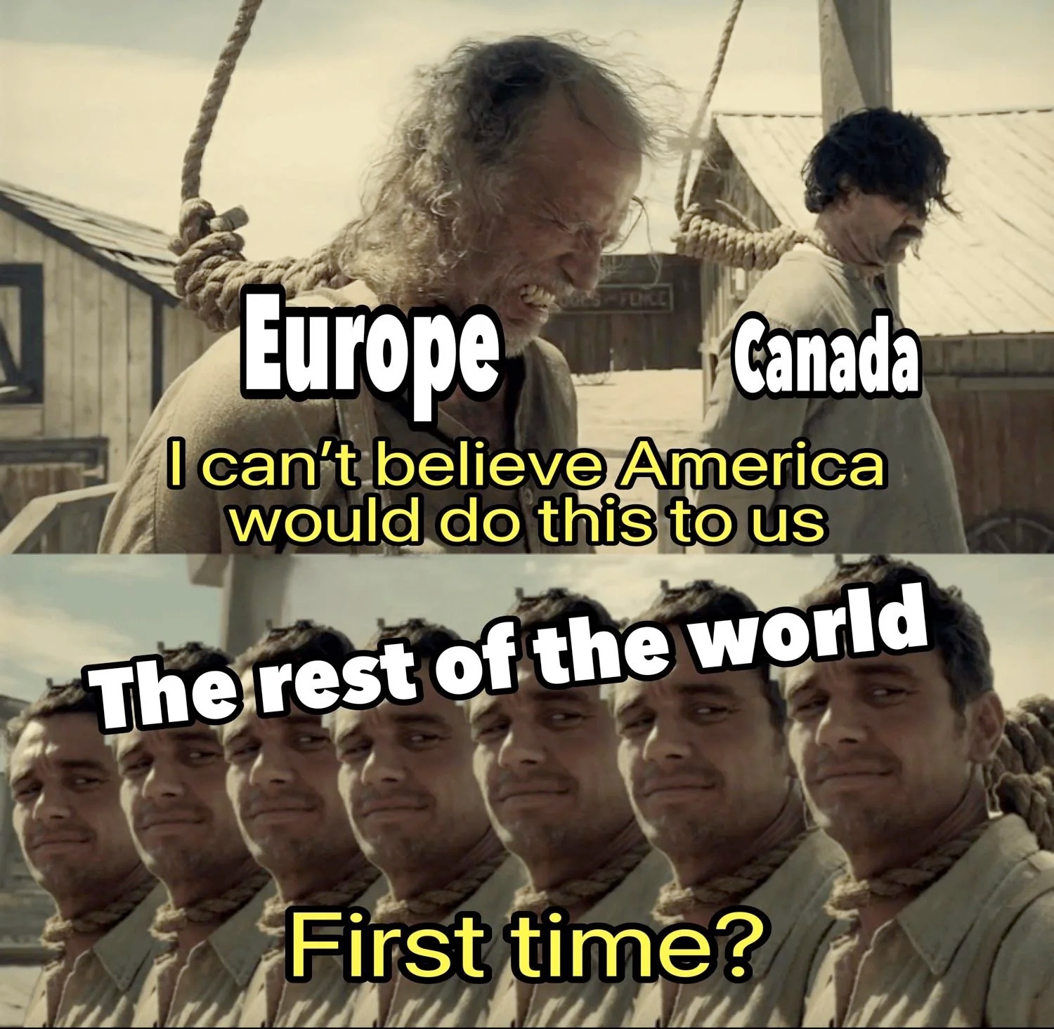 Mess with your economy? Threaten military action? They’ve seen a whole lot worse