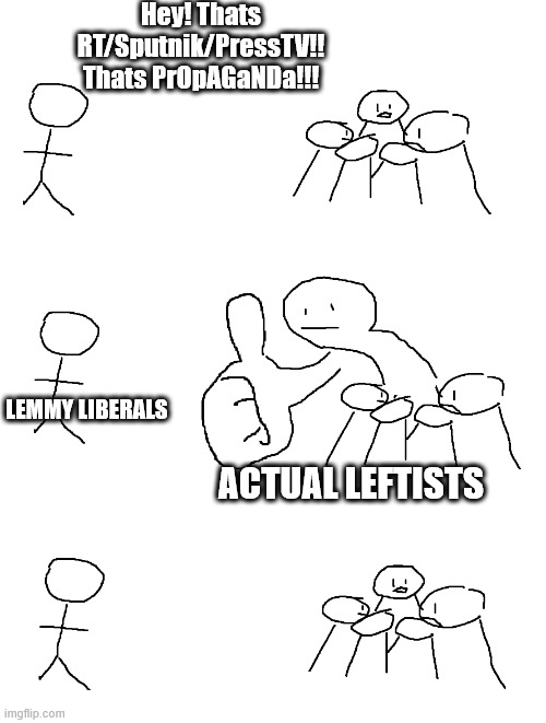 They can't seem to handle non-western sources LMBO!