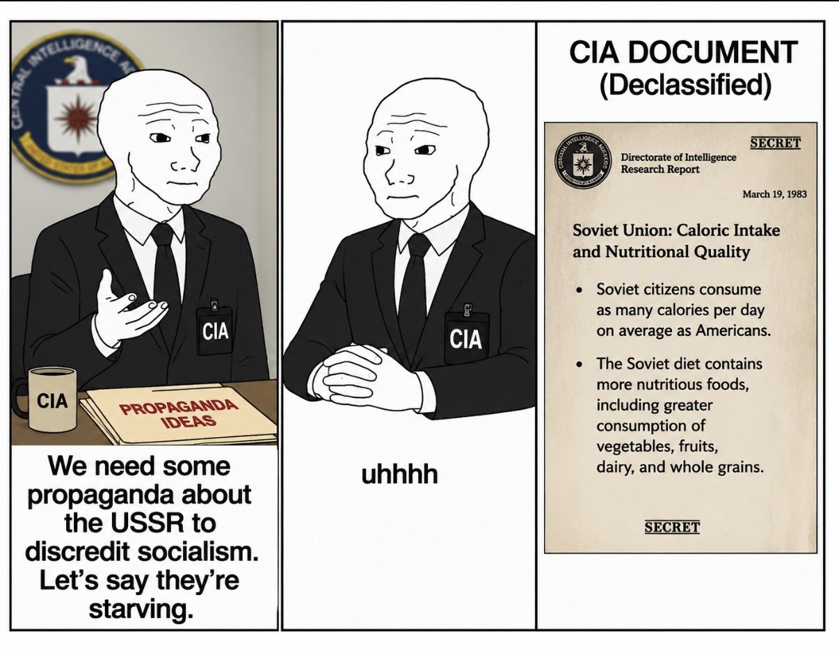 We need some propaganda about the USSR