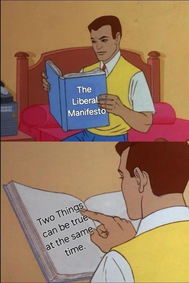 "Two things can be true! But im going to believe western narratives on China, NK and russia!" -Average lemmy lib