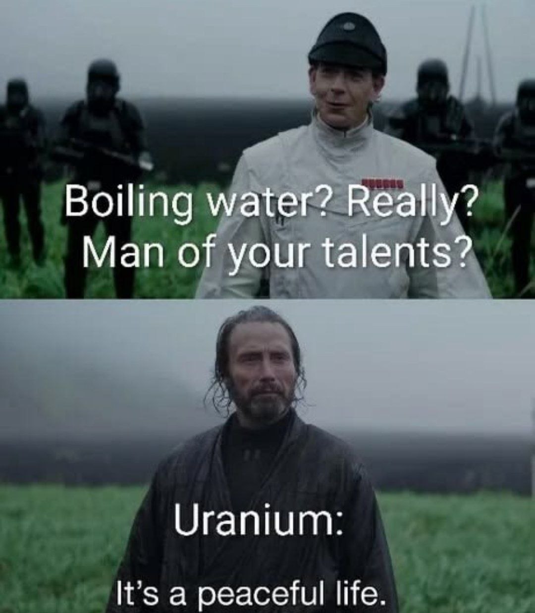 It's a peaceful life