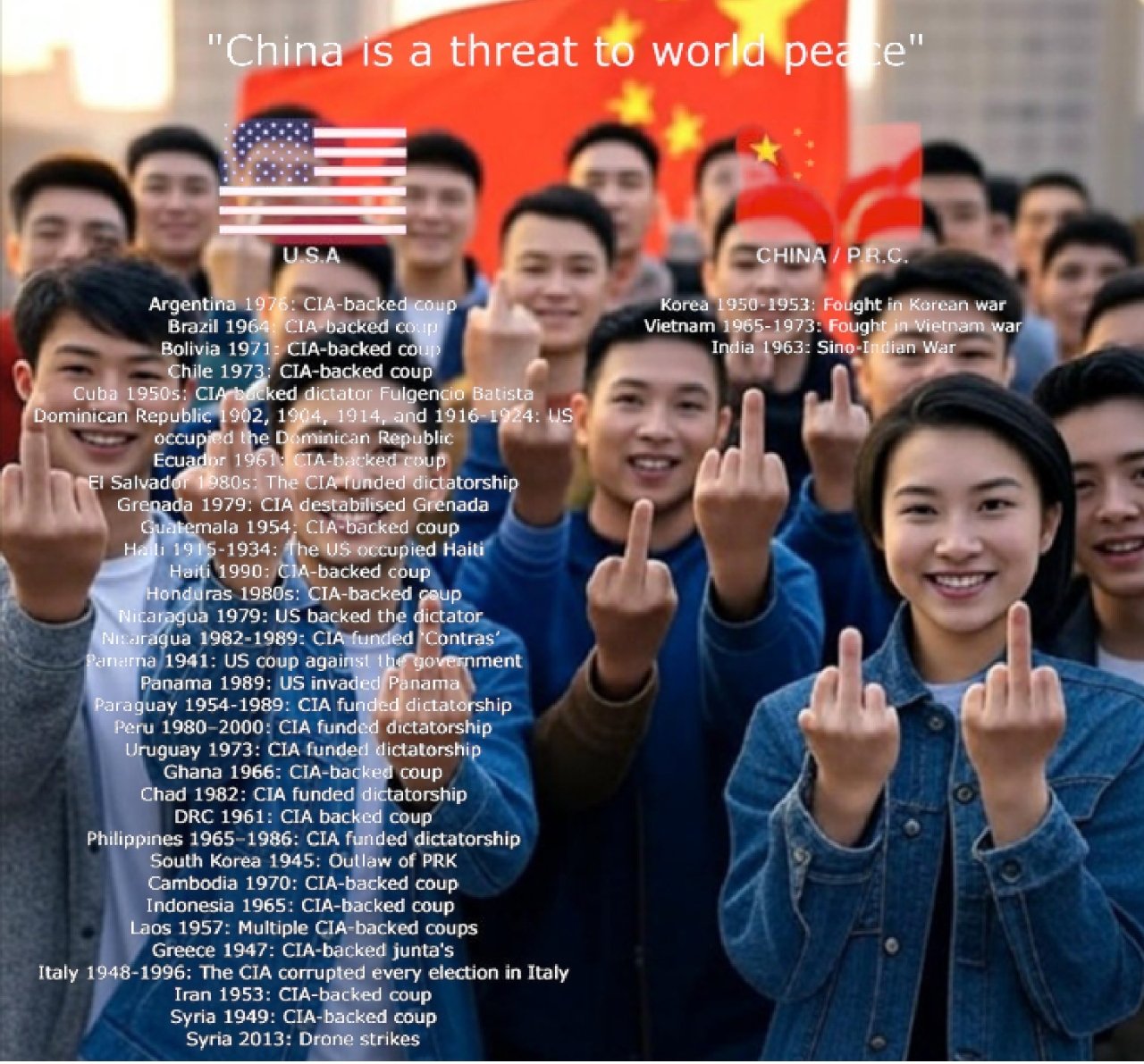 bUt bUt bUt... chINA iS IMpErIalIstIC tOo!1!1