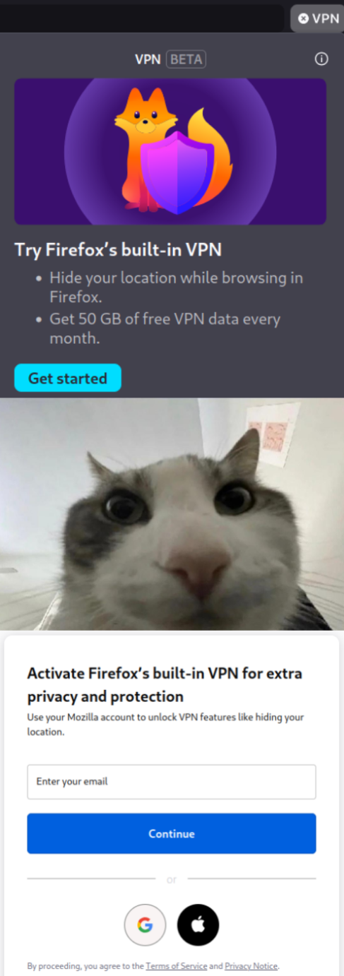 Sign in for extra privacy
