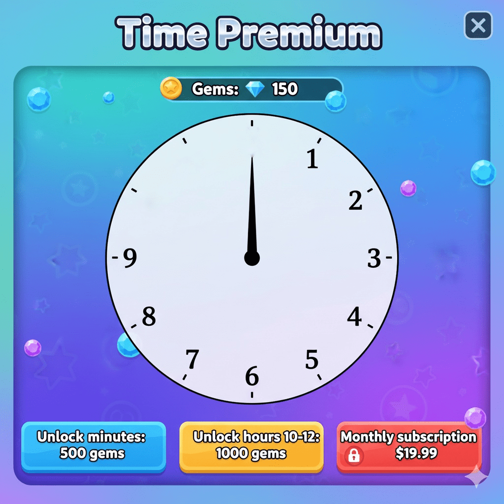 Clock, but it's downloaded from app store