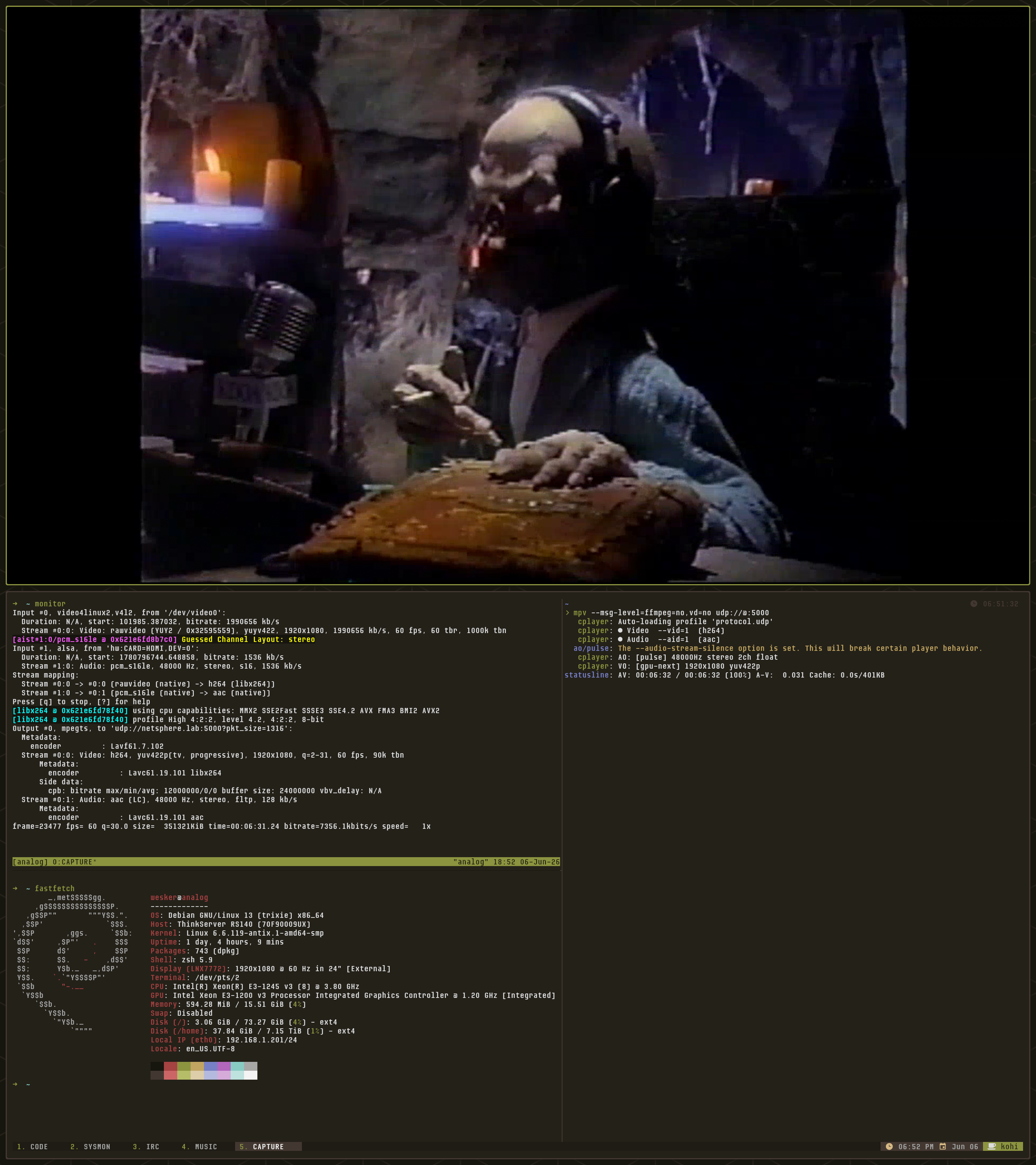 Analog Capture Server LIVES!