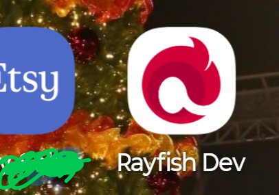 Rayfish is working on my phone!