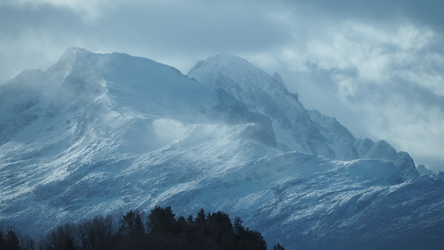 From my living room window. Reminded me of Skyrim.
