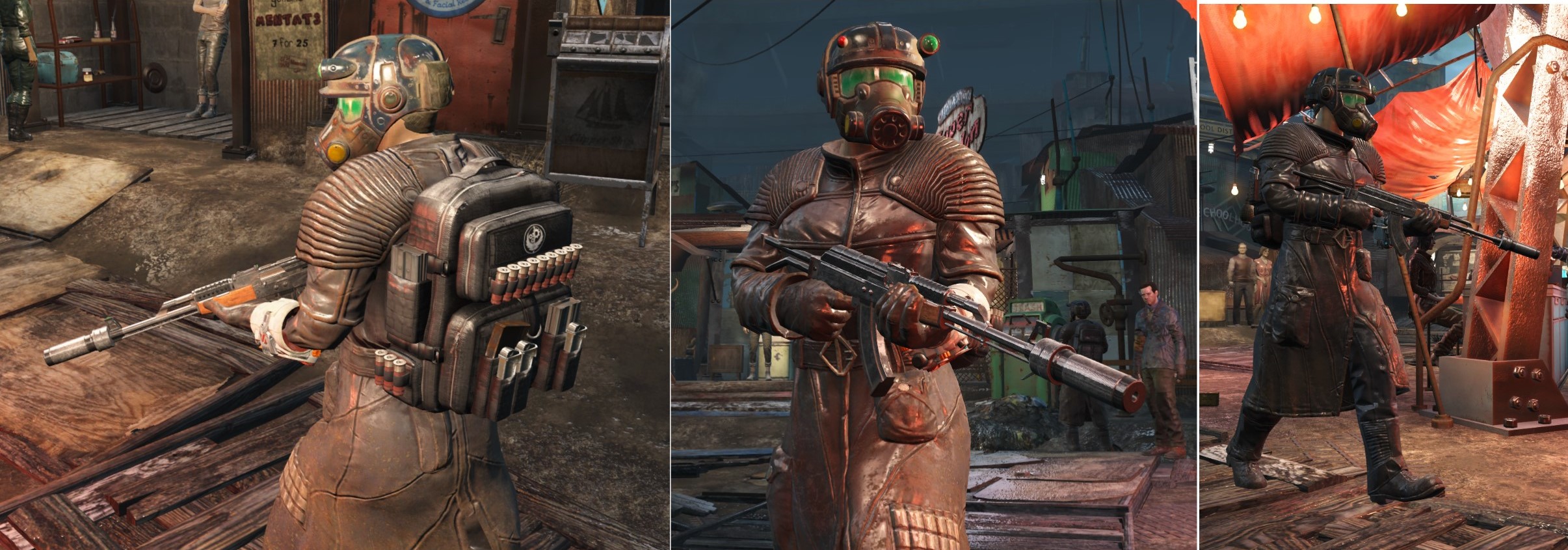Libria’s finest, now patrolling the Commonwealth. (Tried to capture that Equilibrium vibe in Fallout 4)