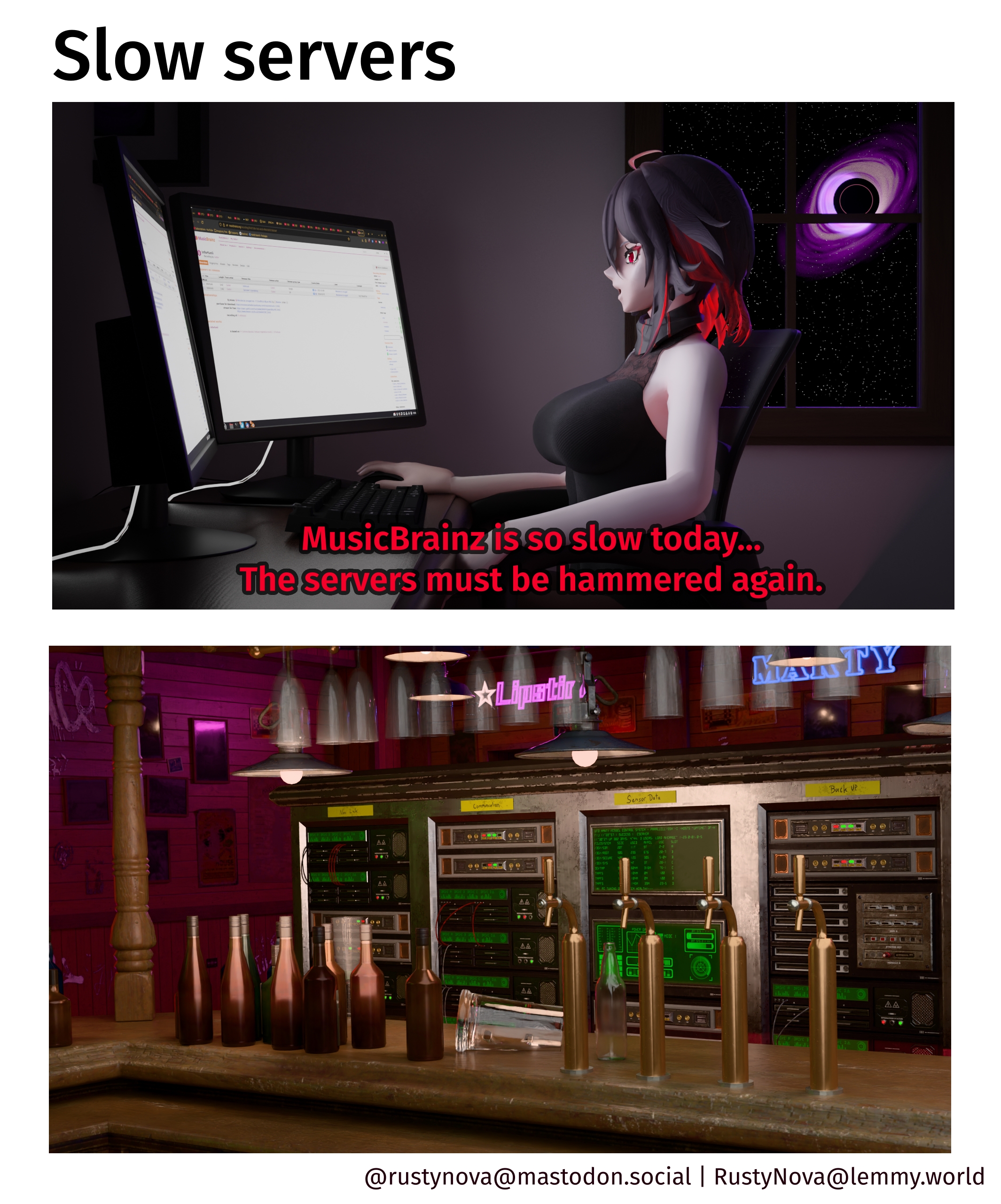 [RustyNova] Slow servers