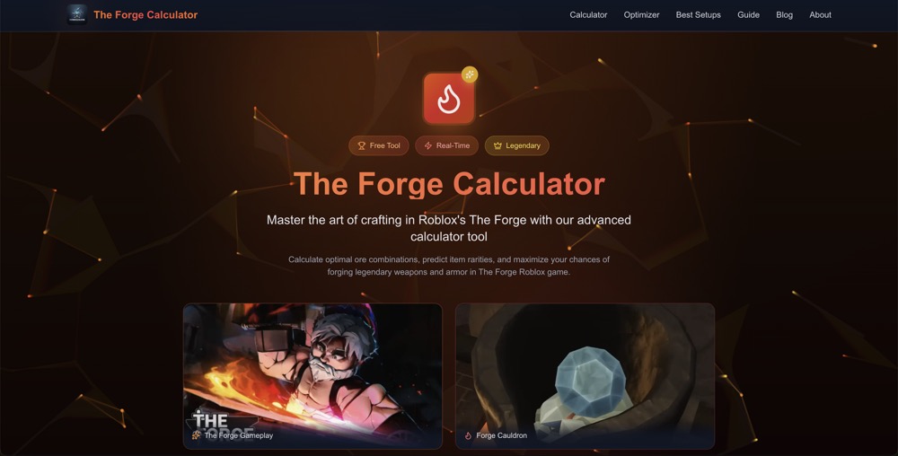 Unlock Your Full Potential in The Forge with The Forge Calculator