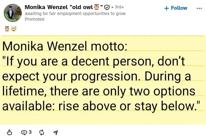 So indecency = progression?