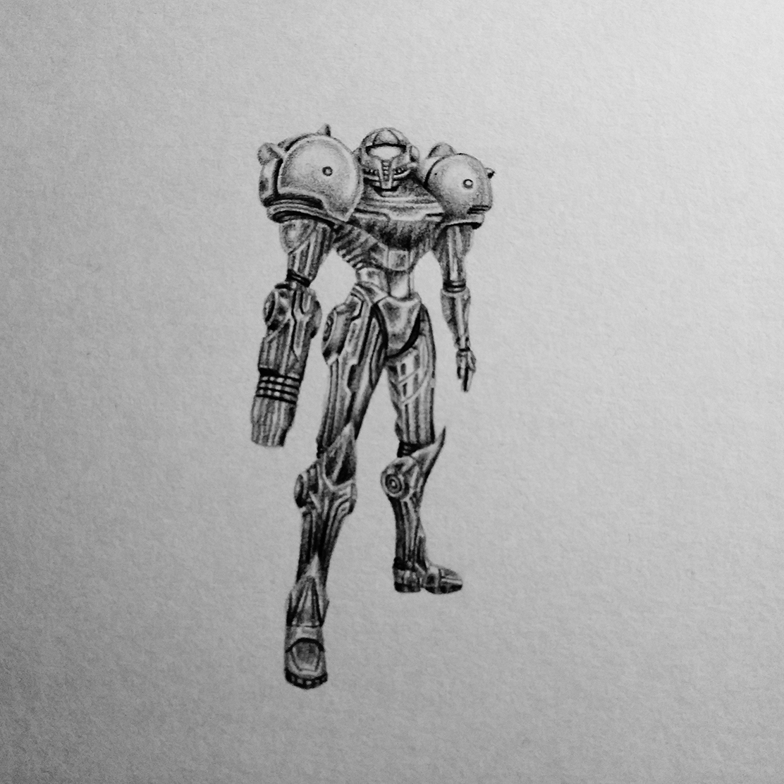 Samus Aran drawing I made