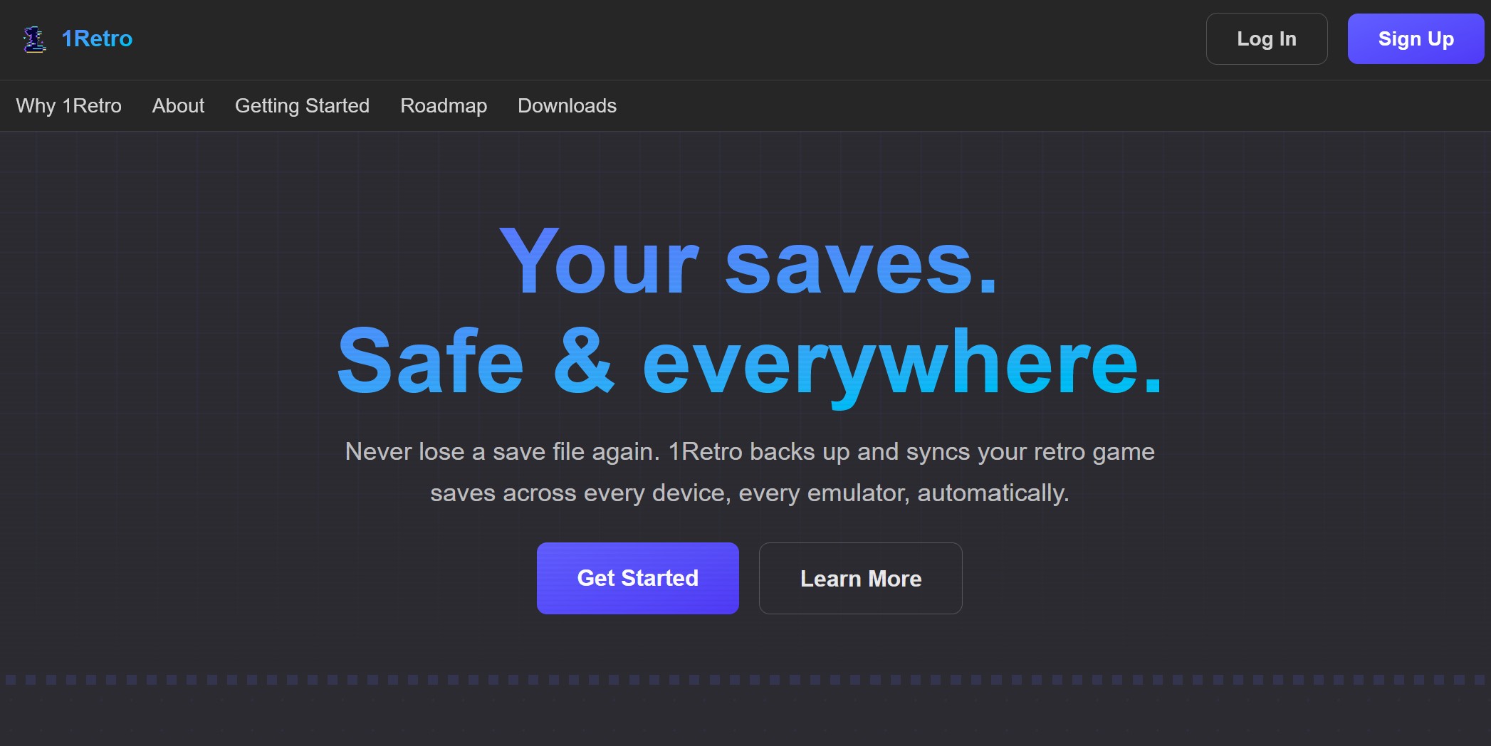 Fixing Retro Gaming's Save Problem: Talking With The Creator Of 1Retro (my article)