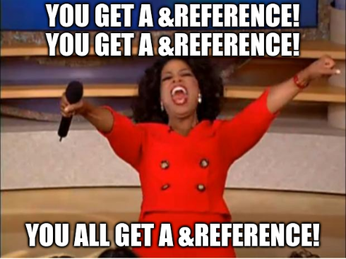 Me, after carefully reading Rust's ownership and borrow checker rules