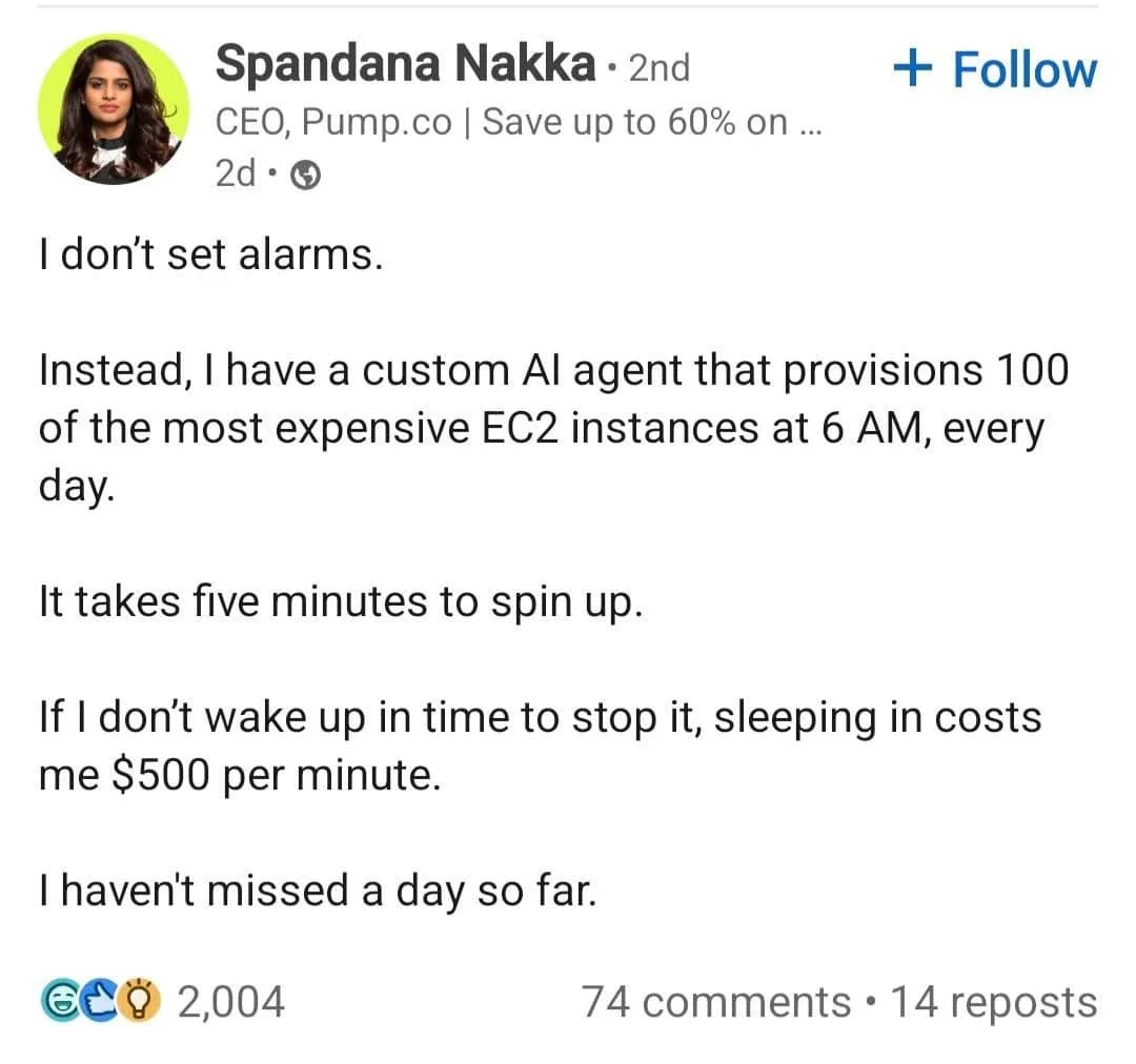 AI Token Based Alarm Clock