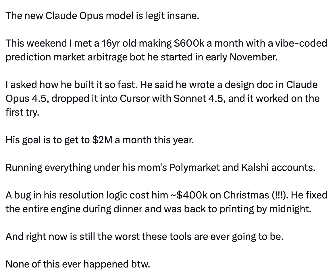 And then everyone stood up and clapped