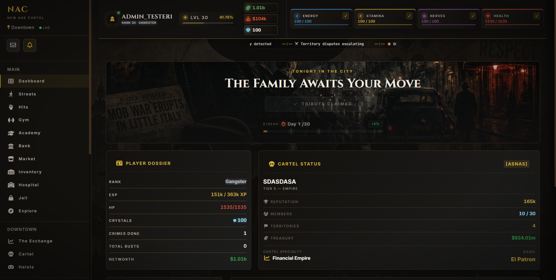Early UI Peek