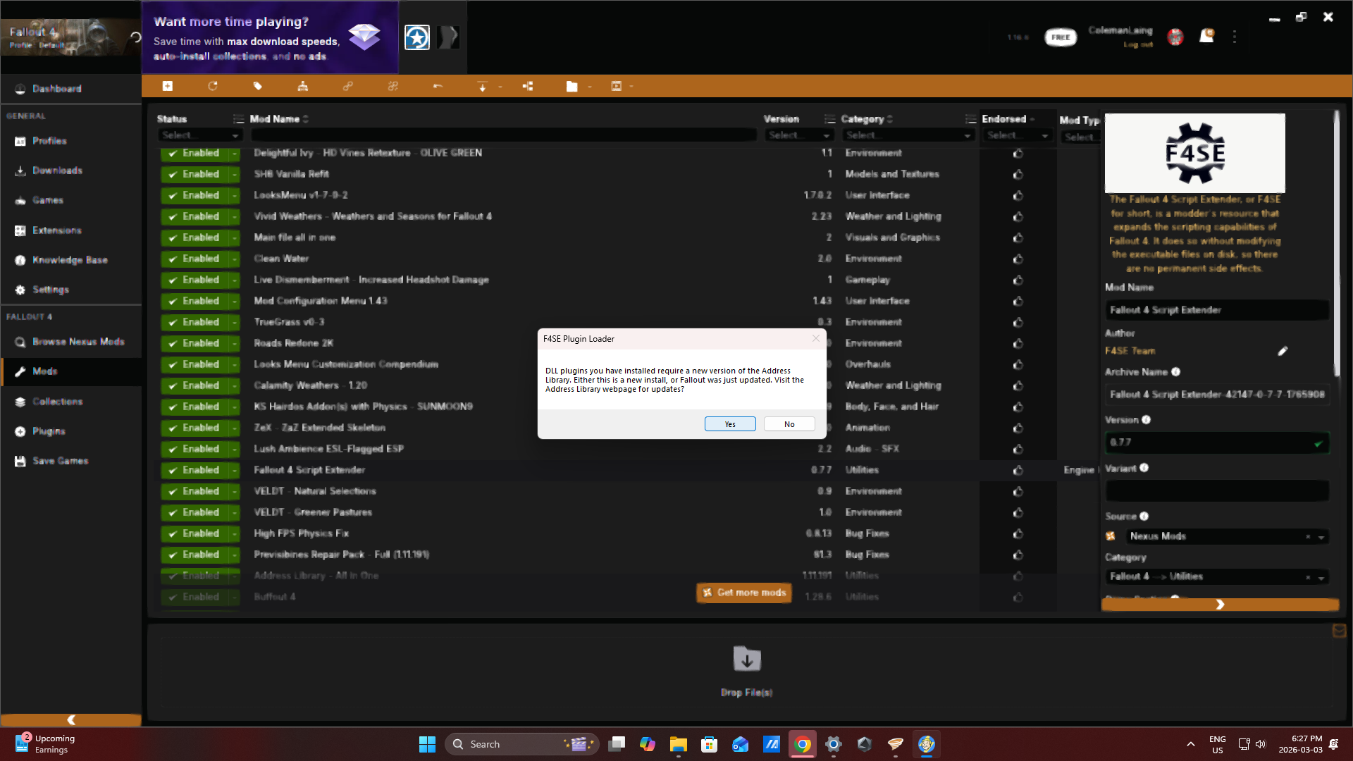 Bugthesda's Fallout 4 Anniversary Edition