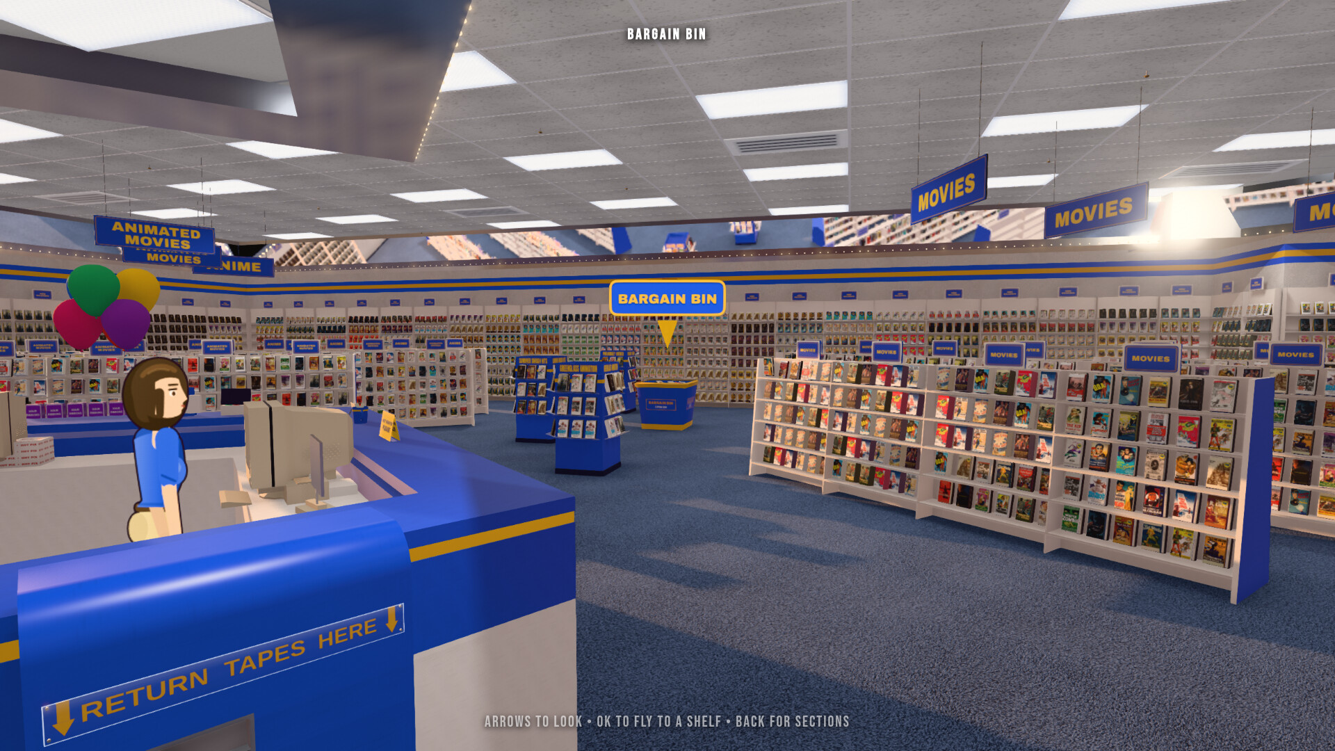 Halcyon Video — a walkable 3D video-rental-store frontend for Jellyfin (GPL-3.0)