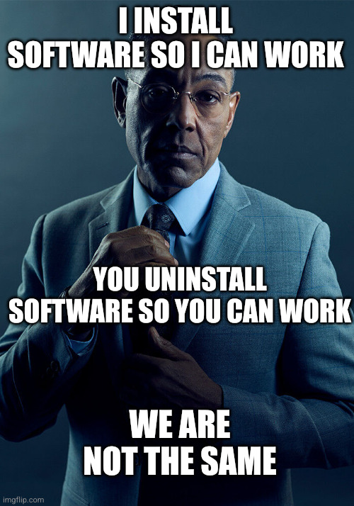 Just about anything vs. Windows