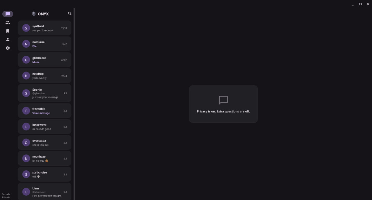 ONYX: self-hosted messenger with LAN mode and E2EE — an indie project story