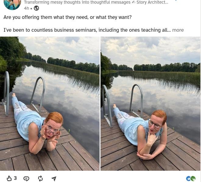 A nicer place to pose for photo, I guess?